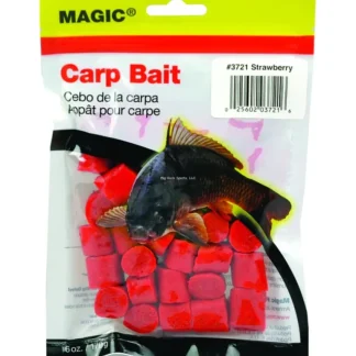 Magic Carp Bait, Preformed, 6oz Bag, Red/Strawberry - Your Premium Fishing Gear Store Rods Lines Baits Accessories* Bait