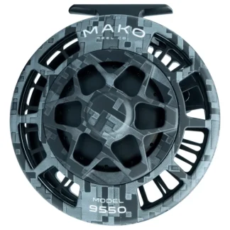 Mako 9550-1012 Inshore Fly Reel Matte Digi Camo Gray Left Hand - Your Premium Fishing Gear Store Rods Lines Baits Accessories* Fishing Line