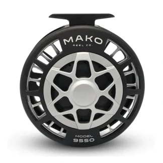 Mako 9550-1012 Inshore Fly Reel Matte Platinum Right Hand - Your Premium Fishing Gear Store Rods Lines Baits Accessories* Fishing Line