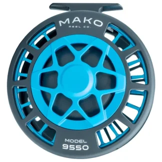 Mako 9550-1012 Inshore Fly Reel Matte Turquoise Left Hand - Your Premium Fishing Gear Store Rods Lines Baits Accessories* Fishing Line