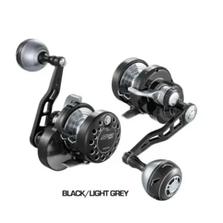 Maxel Rage 25H Lever Drag Conventional Reel Black/Light Gray - Your Premium Fishing Gear Store Rods Lines Baits Accessories* Fishing Line