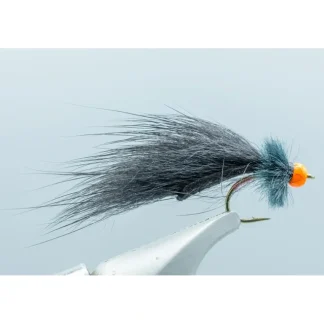 Mayer's Hot Head Mini Leech Black #14 - Your Premium Fishing Gear Store Rods Lines Baits Accessories* Fly Fishing