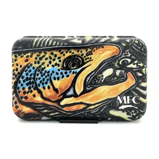 MFC Fly Box - Poly (Optional Leaf) Estrada's Brown Trout - Your Premium Fishing Gear Store Rods Lines Baits Accessories* Fly Fishing