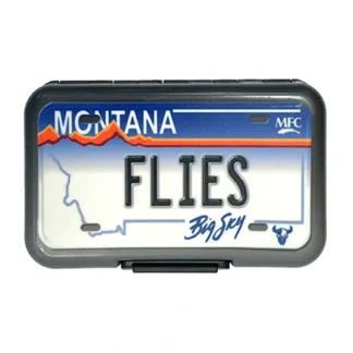 MFC Fly Box - Poly (Optional Leaf) Montana License Plate - Your Premium Fishing Gear Store Rods Lines Baits Accessories* Fly Fishing