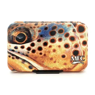 MFC Fly Box - Poly (Optional Leaf) Sundell's October Brown Face - Your Premium Fishing Gear Store Rods Lines Baits Accessories* Fly Fishing