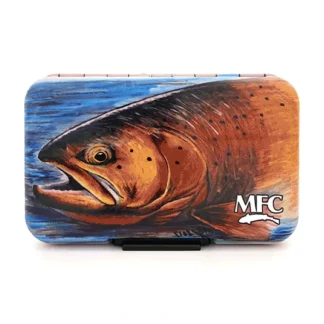 MFC Fly Box - Poly (Optional Leaf) Hallock's Cutty - Your Premium Fishing Gear Store Rods Lines Baits Accessories* Fly Fishing