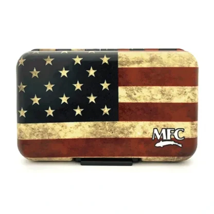 MFC Fly Box - Poly (Optional Leaf) American Pride - Your Premium Fishing Gear Store Rods Lines Baits Accessories* Fly Fishing