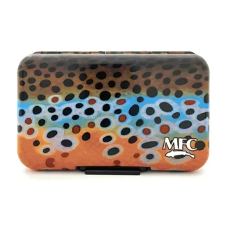 MFC Fly Box - Poly (Optional Leaf) Maddox's Brown XVI - Your Premium Fishing Gear Store Rods Lines Baits Accessories* Fly Fishing