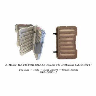 MFC Poly Box Leaf Insert- Small - Your Premium Fishing Gear Store Rods Lines Baits Accessories* Fly Fishing