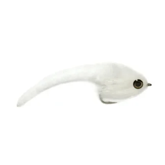 Mini Dragon Tail White - Your Premium Fishing Gear Store Rods Lines Baits Accessories* Fly Fishing