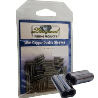 Momoi Diamond Mini Copper Double Sleeves - Your Premium Fishing Gear Store Rods Lines Baits Accessories* Fishing Line