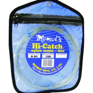 Momoi Hi-Catch Mono Leader Coil (100lb-300lb, 100yd, 2-Colors) - Your Premium Fishing Gear Store Rods Lines Baits Accessories* Fishing Line