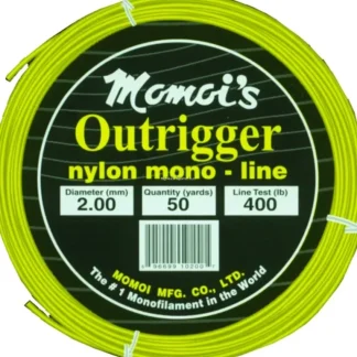 Momoi Outrigger Mono 50yd Coil 400# Test - Your Premium Fishing Gear Store Rods Lines Baits Accessories* Fishing Line