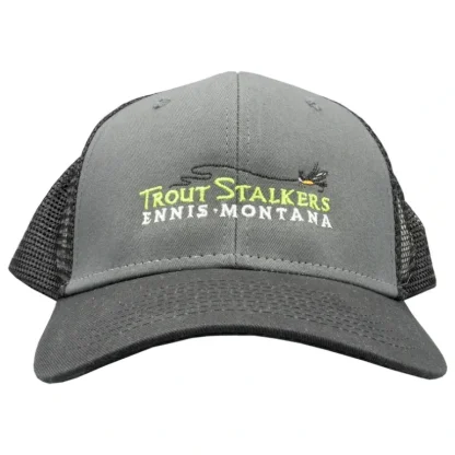 MTS Logo Soft Mesh Sideline Trucker Dark Grey/Black/Black - Your Premium Fishing Gear Store Rods Lines Baits Accessories* Fishing Line