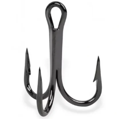Mustad Kingfish Treble Hook, Size 2, 4X Strong, Ringed Eye - Your Premium Fishing Gear Store Rods Lines Baits Accessories* Bait