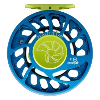 Nautilus CCF-X2 Reel Blue/Key Lime #6/8 - Your Premium Fishing Gear Store Rods Lines Baits Accessories* Fishing Line