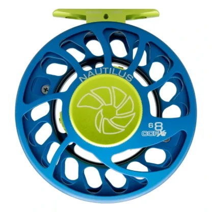 Nautilus CCF-X2 Reel Blue/Key Lime #6/8 - Your Premium Fishing Gear Store Rods Lines Baits Accessories* Fishing Line