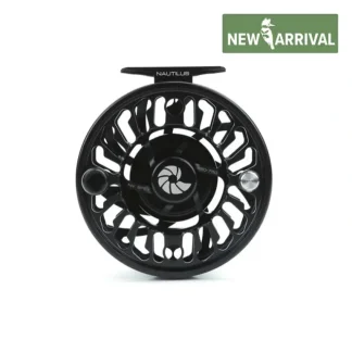 Nautilus NV Spey Reel Black - Your Premium Fishing Gear Store Rods Lines Baits Accessories* Fishing Line