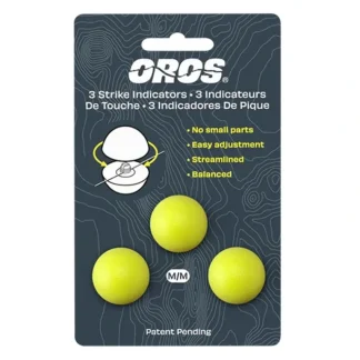 Oros 3-Pack Strike Indicator Chartreuse Medium - Your Premium Fishing Gear Store Rods Lines Baits Accessories* Fishing Line