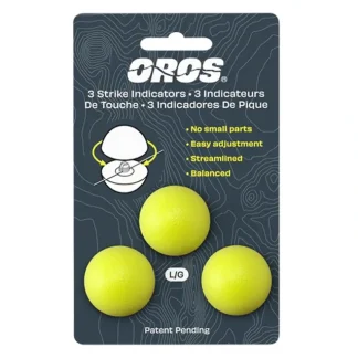 Oros 3-Pack Strike Indicator Chartreuse Large - Your Premium Fishing Gear Store Rods Lines Baits Accessories* Fishing Line