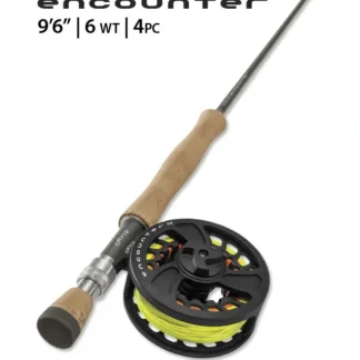 ORVIS ENCOUNTER 9ft 6in 6wt - 4pc OUTFIT - Your Premium Fishing Gear Store Rods Lines Baits Accessories* Fishing Line