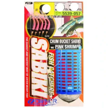 Owner Chum Bucket Sabiki Bait Ballyhoo Catching Hooks Shrimp Size 12 5539-987 - Your Premium Fishing Gear Store Rods Lines Baits Accessories* Bait