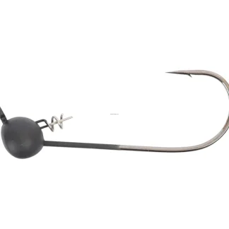 Owner Shaky Head, Matt Black, 4pk - Your Premium Fishing Gear Store Rods Lines Baits Accessories* Bait