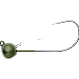 Owner Stick Bait Shaky Head - Green Pumpkin - 4/0 - 1/4 oz - Your Premium Fishing Gear Store Rods Lines Baits Accessories* Bait