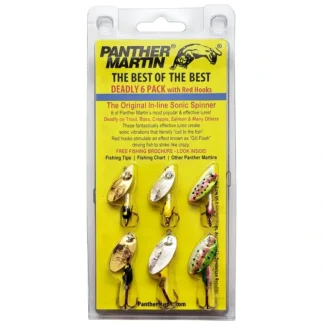 Panther Martin Spinner Trout Panfish Best of the Best Kit DSG6 Deadly 6 Lures - Your Premium Fishing Gear Store Rods Lines Baits Accessories^ Clearance