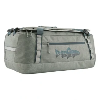 Patagonia Black Hole Duffel 55L Wild Waterline: Sleet Green - Your Premium Fishing Gear Store Rods Lines Baits Accessories* Fishing Line