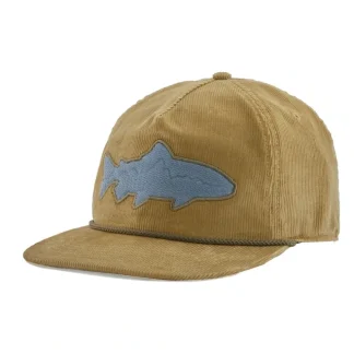 Patagonia Fly Catcher Hat Fitz Roy Trout: Moray Khaki - Your Premium Fishing Gear Store Rods Lines Baits Accessories* Fly Fishing