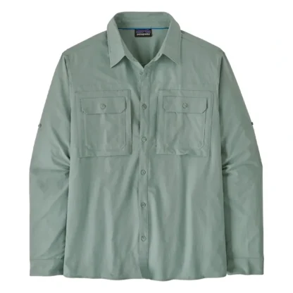 Patagonia L/S Self Guided Sun Shirt Thermal Blue - Your Premium Fishing Gear Store Rods Lines Baits Accessories* Fly Fishing