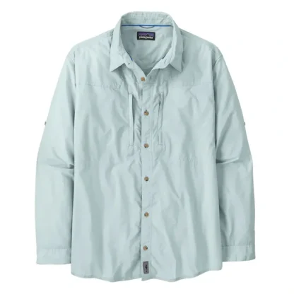 Patagonia L/S Sun Stretch Shirt Chilled Blue - Your Premium Fishing Gear Store Rods Lines Baits Accessories* Fly Fishing