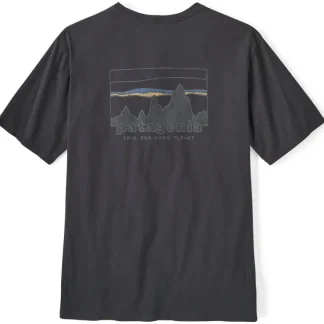 Patagonia Mens '73 Skyline Organic T-Shirt - Your Premium Fishing Gear Store Rods Lines Baits Accessories* Fishing Line