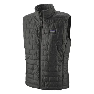 Patagonia Mens Nano Puff Vest Forge Grey - Your Premium Fishing Gear Store Rods Lines Baits Accessories* Fishing Line