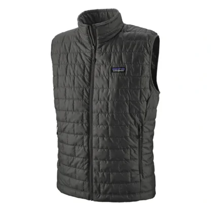 Patagonia Mens Nano Puff Vest Forge Grey - Your Premium Fishing Gear Store Rods Lines Baits Accessories* Fishing Line