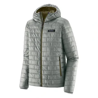 Patagonia Nano Puff Fitz Roy Trout Hoody Sleet Green - Your Premium Fishing Gear Store Rods Lines Baits Accessories* Fishing Line