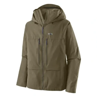Patagonia Swiftcurrent Wading Jacket Sage Khaki - Your Premium Fishing Gear Store Rods Lines Baits Accessories* Fishing Line