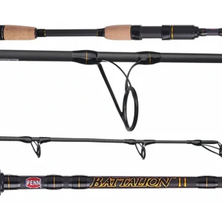 Penn BATINII1017S70SG Battalion II Inshore Rod - Your Premium Fishing Gear Store Rods Lines Baits Accessories* Fishing Line