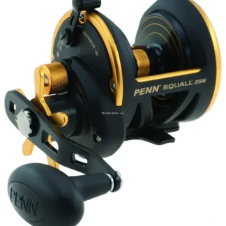 Penn SQL25N Squall Star Drag Conventional Reel, RH, 6BB + 1RB, 6.0:1 Ratio - Your Premium Fishing Gear Store Rods Lines Baits Accessories* Fishing Line