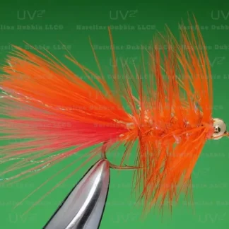 Perch Crystal Bugger, Orange, sz 8 - Your Premium Fishing Gear Store Rods Lines Baits Accessories* Fly Fishing