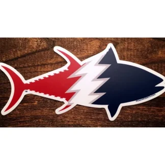 Pesca Muerta Tuna Sticker - Grateful - Your Premium Fishing Gear Store Rods Lines Baits Accessories* Fly Fishing