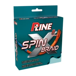 P-Line 8 Carrier Spin X Braid 24lb Orange/Blue 150yd - Your Premium Fishing Gear Store Rods Lines Baits Accessories* Fishing Line