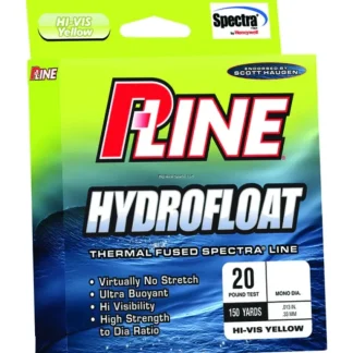 P-Line Hydrofloat Spectra Braided Line, Yellow, 20lb 150yd - Your Premium Fishing Gear Store Rods Lines Baits Accessories* Bait