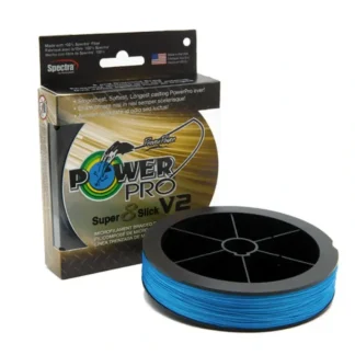 Power Pro Super Slick V2 8 Strand Braided Line, 3000yd 15lb Blue - Your Premium Fishing Gear Store Rods Lines Baits Accessories* Fishing Line
