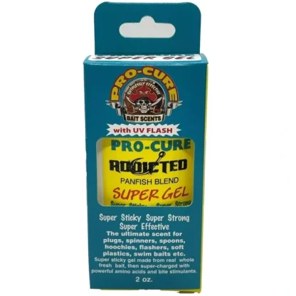 Pro-Cure Addicted Panfish Blend 2oz Super Gel Scent - Your Premium Fishing Gear Store Rods Lines Baits Accessories* Bait
