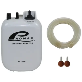 Promar 2 Speed Bait Aerator Live Bait Minnow Keeper White AC-710 - Your Premium Fishing Gear Store Rods Lines Baits Accessories* Bait