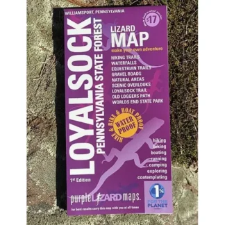 Purple Lizard Map - Loyalsock/Worlds End State Park - Your Premium Fishing Gear Store Rods Lines Baits Accessories* Fishing Line