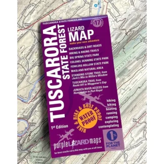 Purple Lizard Map - Tuscarora State Forest - Your Premium Fishing Gear Store Rods Lines Baits Accessories* Fishing Line