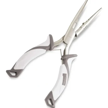 Rapala Angler's Pliers Co-Molded Grip, 6 1/2" Carbon Steel Nickel Plated Finish - Your Premium Fishing Gear Store Rods Lines Baits Accessories* Fishing Line